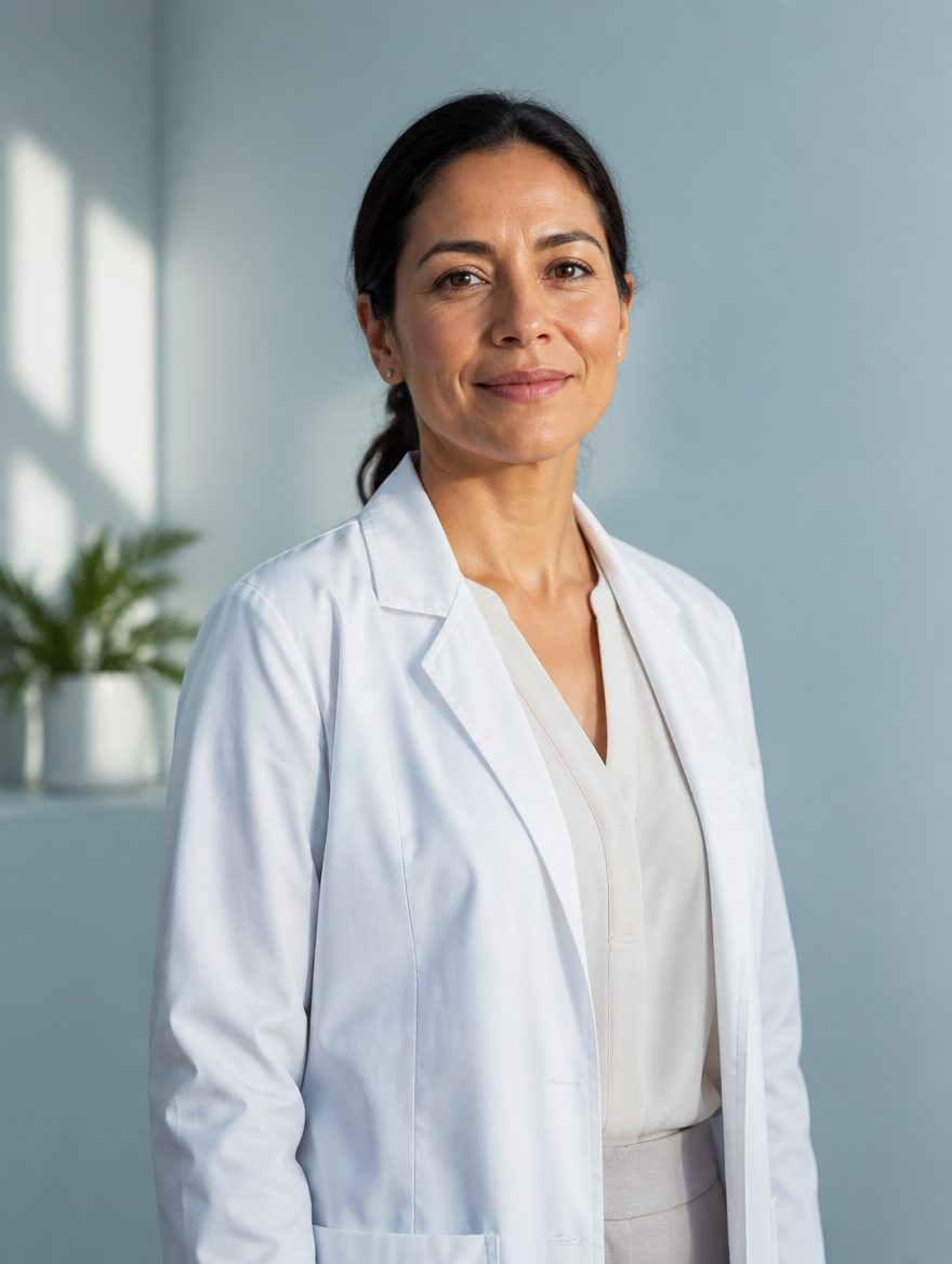 Médico especialista en consulta del Centro Médico y Dental Satélite